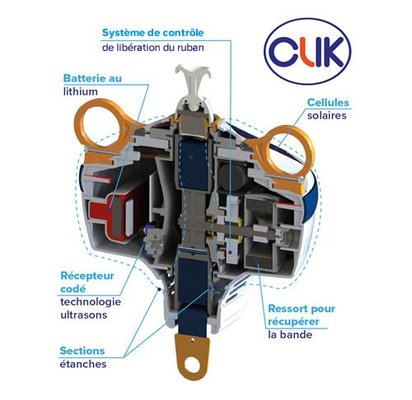 Mouillage - NA - CLIK EASY : Bouée pour pendille automatique émergente + MHOOK-E