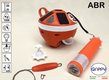 GRIPPY ABR : Bouée pour ancre 20m de corde 1000 kg, éclairage de nuit automatique+ câble de protection inox et crochet pour balcon + ABR