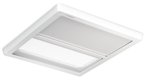 Skyscreen Roller Surface - store occultant et moustiquaire en applique - blanc - T40 - 421x421mm