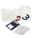 Sea Licence wallet. Portefeuille pour cartes en toile à voile rouge