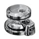 Guindeau vertical SX1 inox base ronde 500W/12V chaine de 6mm sans poupée