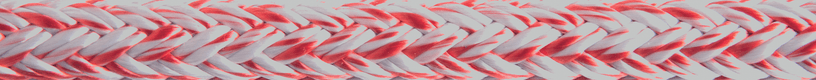 Chausey couleur gris/rouge Ø 14mm - 150m