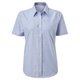 Chemise manches courtes femme Oxford - Blue - 14