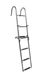Échelle latérale sur charnière tournante 150x27 cm 6 marches - SL150R
