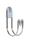 Pivotion Crochet de fixation gris 85x140mm - 40845 / PIV500488
