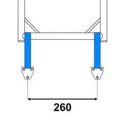 Mouillage - NA - Echelle nervurée tube Ø400 - RIB400