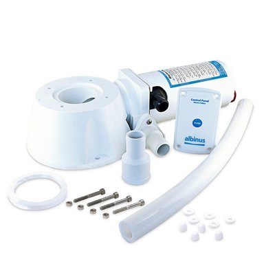 Eau à bord - NA - Kit de conversion pour wc électrique standard 24v