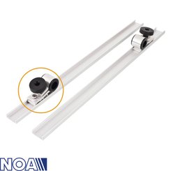 Mouillage - NA - Fixations réglables de 25 mm pour supports de panneaux solaires - 10813