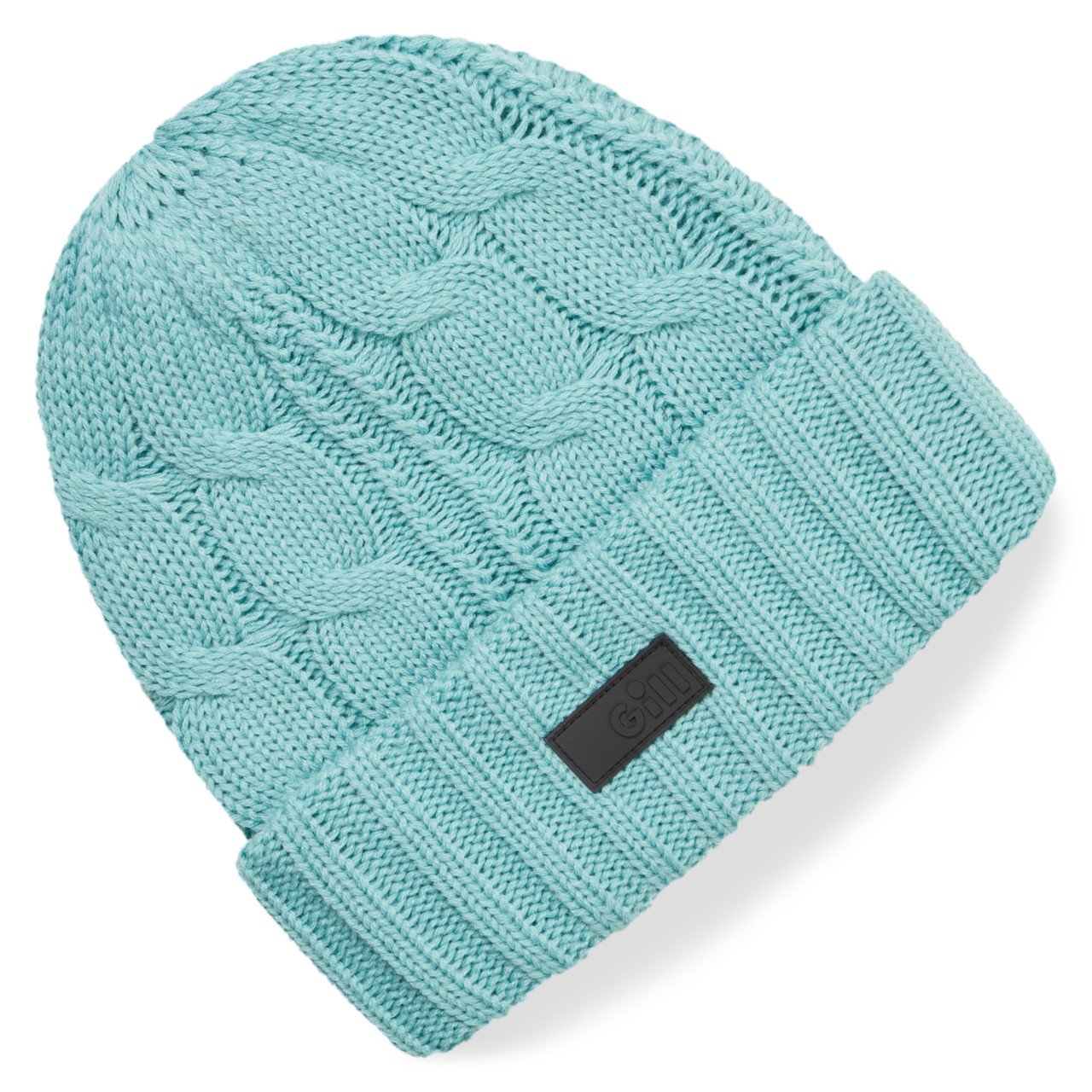 Bonnet flottant en maille torsadée - Marine Blue