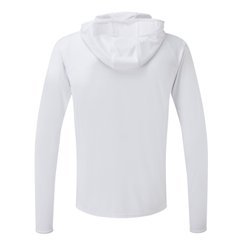 Équipage - NA - Tee shirt manches longues à capuche UV Tec - White - XL