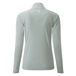 Équipage - NA - Tee shirt manches longues col zippé femme UV Tec - Medium Grey - 8