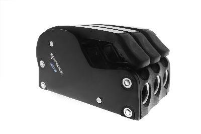 Accastillage et gréement - NA - Bloqueur XCS triple Ø6-10mm 700kg noir