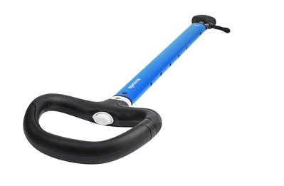 Accastillage et gréement - NA - Stick télescopique asymétrique avec diabolo 750-1200mm bleu mat