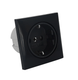 Prise 230V noire - BE5919b