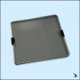 Moustiquaire pour panneau de pont r=55 avec bride 620x620