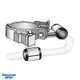 Raccord de chaire double flexible réglable de 0 à 120° - RA402