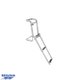 Échelle télescopique pliable 880 mm 4 marches pour poupe - BUT40