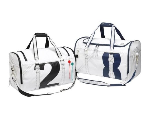 Équipage - NA - Sea lord sac week-end en toile à voile et compartiment étanche marine 60x31x37 cm 60 litres
