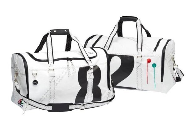 Équipage - NA - Sea lord sac week-end en toile à voile et compartiment étanche noir 60x31x37 cm 60 litres