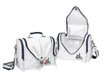 Sea toy trousse de toilette en toile à voile marine 33x16x27cm 5 litres