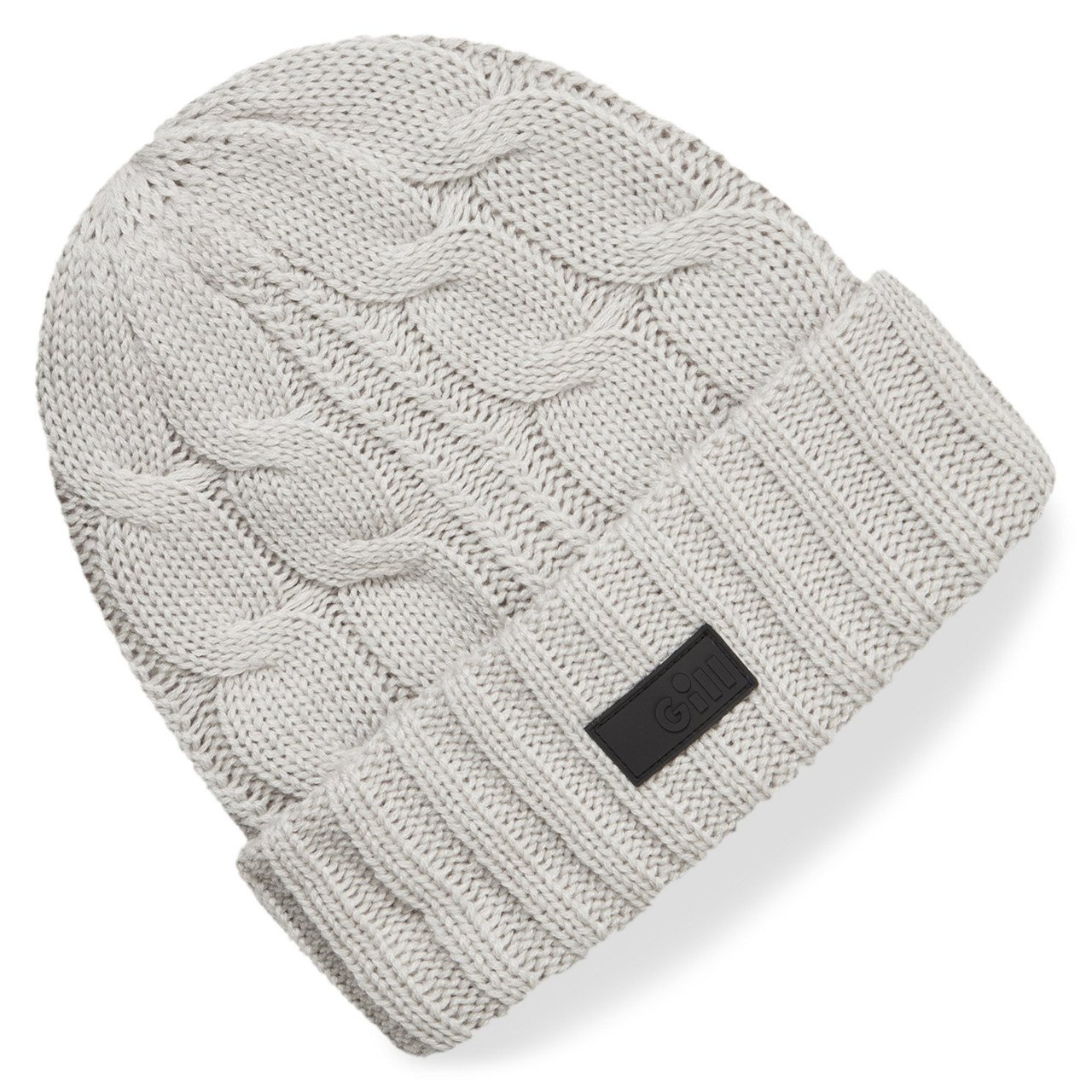 Bonnet flottant en maille torsadée - Stone
