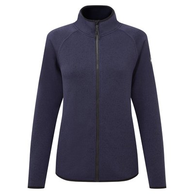 Équipage - NA - Womens Knit Fleece Jacket - Navy - S