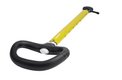 Stick télescopique asymétrique avec diabolo 750-1200mm jaune mat