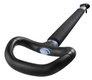 Stick télescopique asymétrique 600-900mm silver avec grip