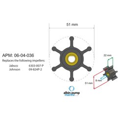 Moteur - NA - Turbine pour pompe de ballast
