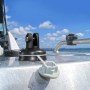 Pêche - NA - Support de bimini Clevis - Blanc - Paire