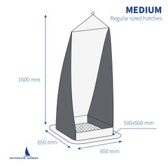 Vie à bord - NA - Cabin Breeze avec moustiquaire pour panneau de pont Regular 50x50cm - WLD1820