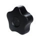 Bouton étoile en plastique M8 - 11709