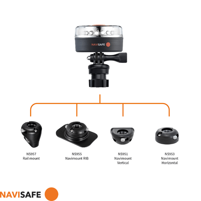 Électricité - NA - Navilight 360° 2MN avec base Navimount + GoPro - NS040