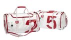 Sea mate sac polochon en toile à voile rouge 60x37cm 50 litres