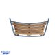 Plateforme de bain voilier tube 32 mm 100x45 cm teck - PT1104530