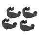 HEXX Tube Cable Clip 4 pack
