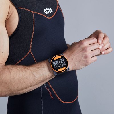 Équipage - NA - Montre Timer - Black/Orange