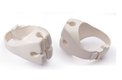 Support bouée couronne fixation clip pour rail de ø25-28mm