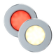 Corona SMD LED chrome rouge/vitt ljus IP65 - 9797crv