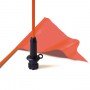 Pêche - NA - Pavillon sur mât fouet orange - Base noire