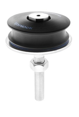 Accastillage et gréement - NA - Réa de déviation en aluminium Ø63mm pour cordage de Ø12mm max - 1000kg