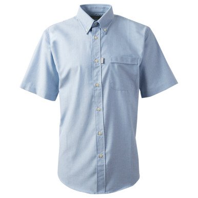 Équipage - NA - Chemise manches courtes Oxford - Blue - XXL