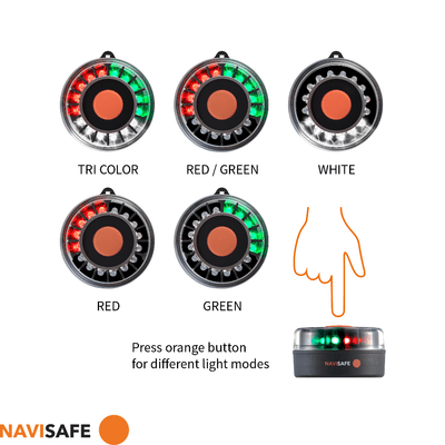 Électricité - NA - Navilight Tricolor 2MN avec base RAILBLAZA - NS355