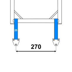 Mouillage - NA - Echelle nervurée tube Ø500 - RIB500