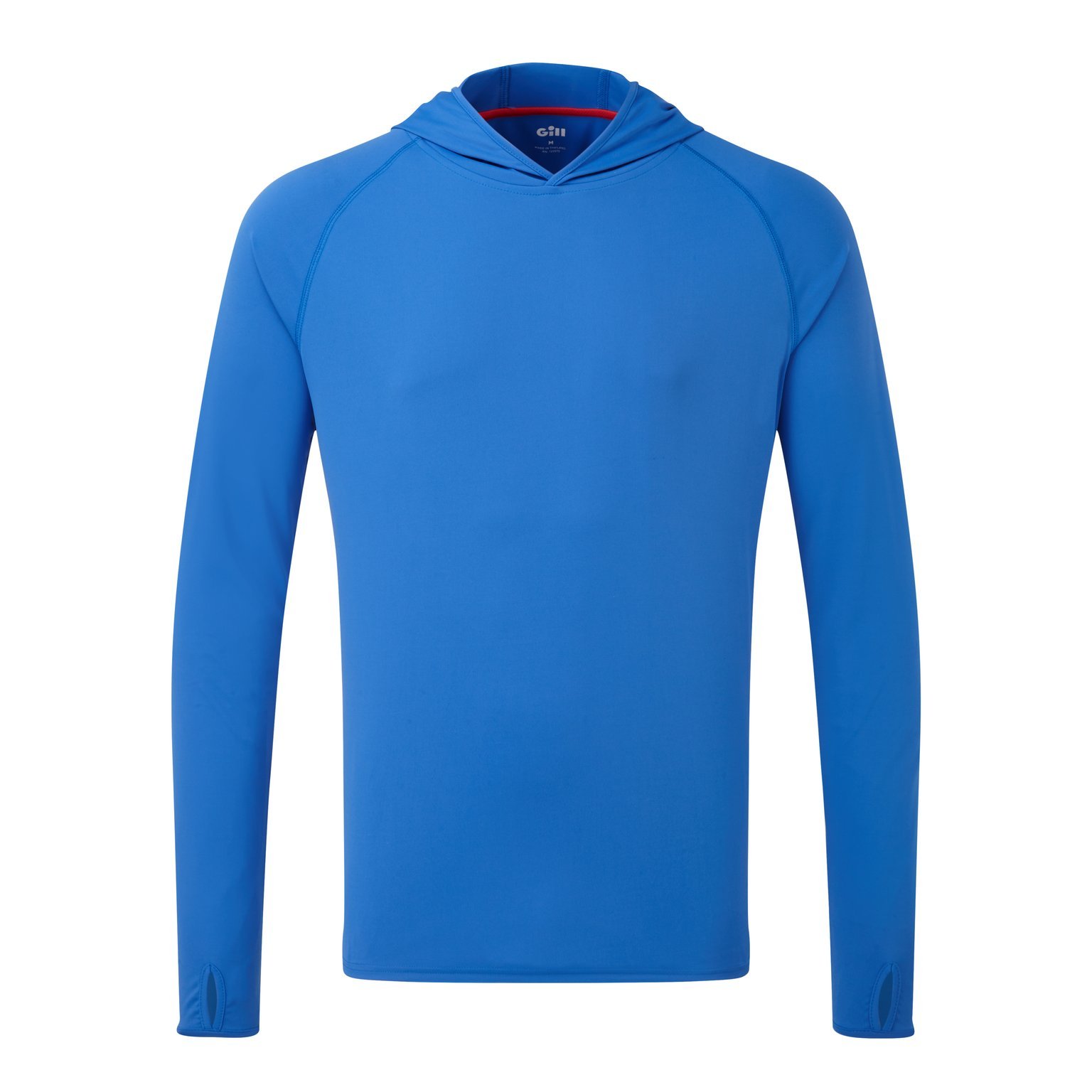Tee shirt manches longues à capuche UV Tec - Blue - M