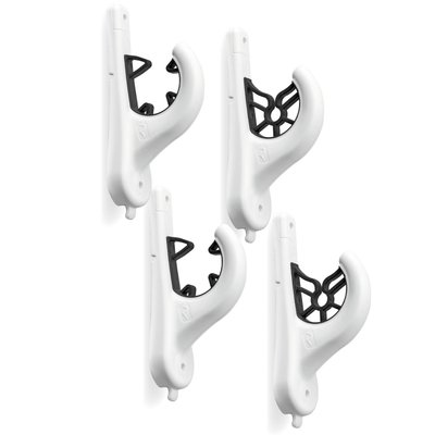 Pêche - NA - Crochets porte canne RodRak - Blanc - 2 Paires