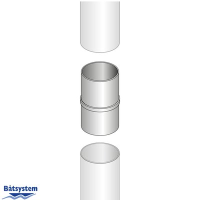 Mouillage - NA - Tube de jonction pour mât radar 80 mm - RA101