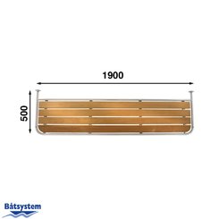 Mouillage - NA - Plateforme de bain bateau à moteur 1900x500mm - PM19050