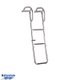Échelle à poignées robustes 900 mm 3 marches - BU80P