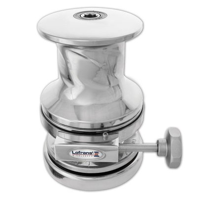 Mouillage - NA - Guindeau vertical X3.5 inox g+d 1700W/12V chaine de 12mm ISO/13mm DIN